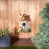 MUSHROOM COTTAGE BIRDHOUSE