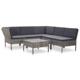 Garden Lounge Set Grey